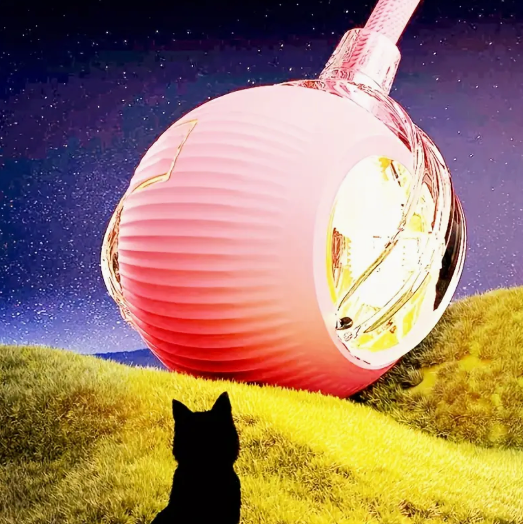 USB Rechargeable Interactive Automatic Cat Toy Ball