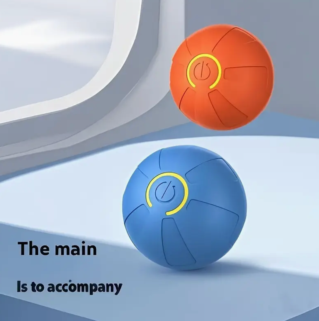 Rechargeable Pet Toy Ball for Cats and Dogs