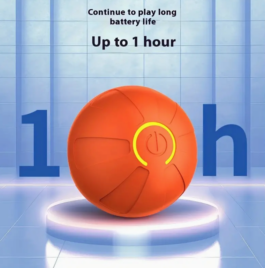 Rechargeable Pet Toy Ball for Cats and Dogs