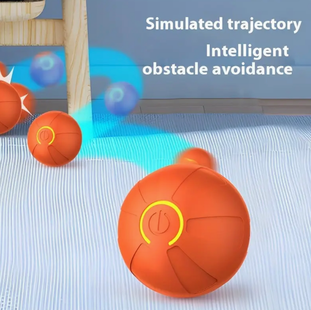 Rechargeable Pet Toy Ball for Cats and Dogs