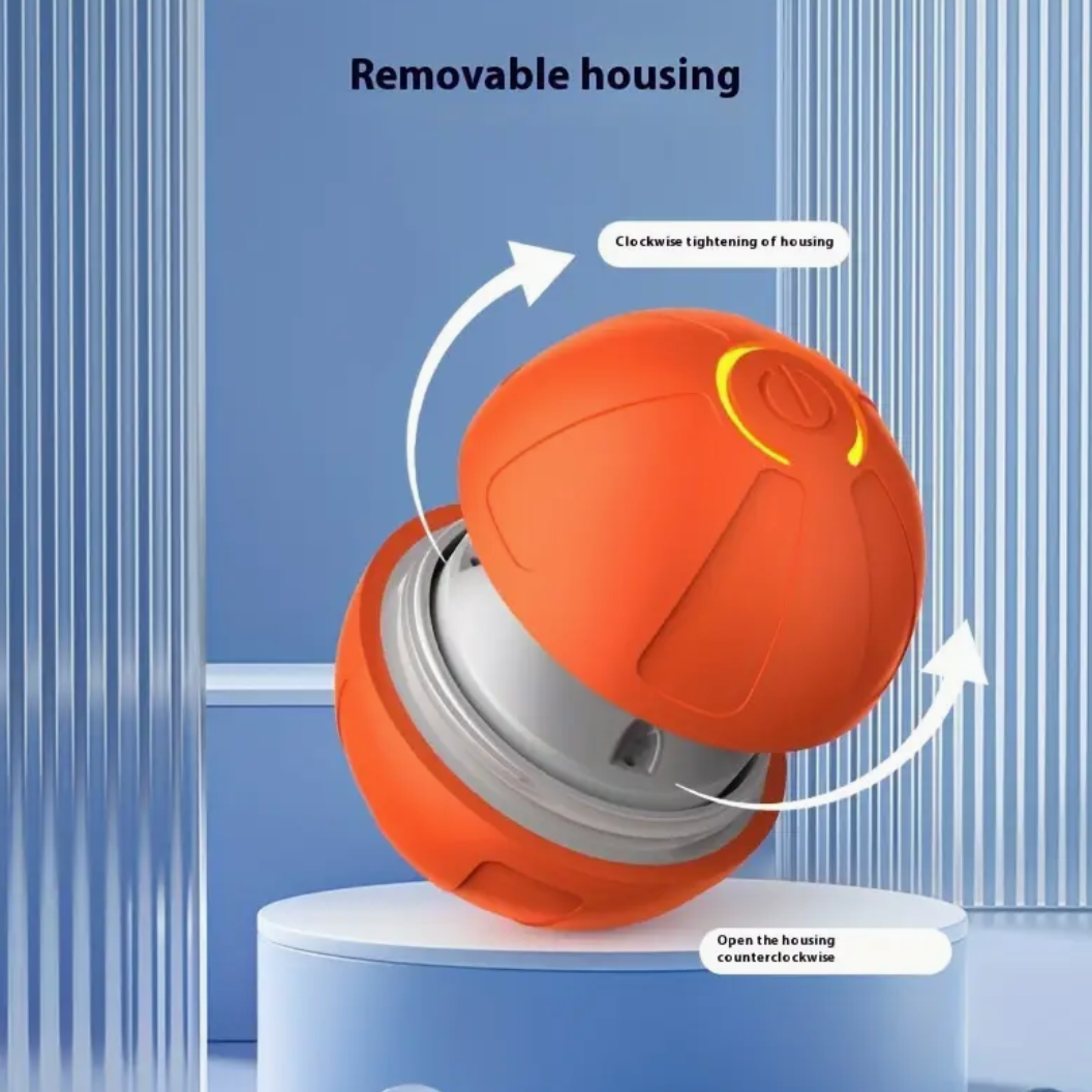 Rechargeable Pet Toy Ball for Cats and Dogs