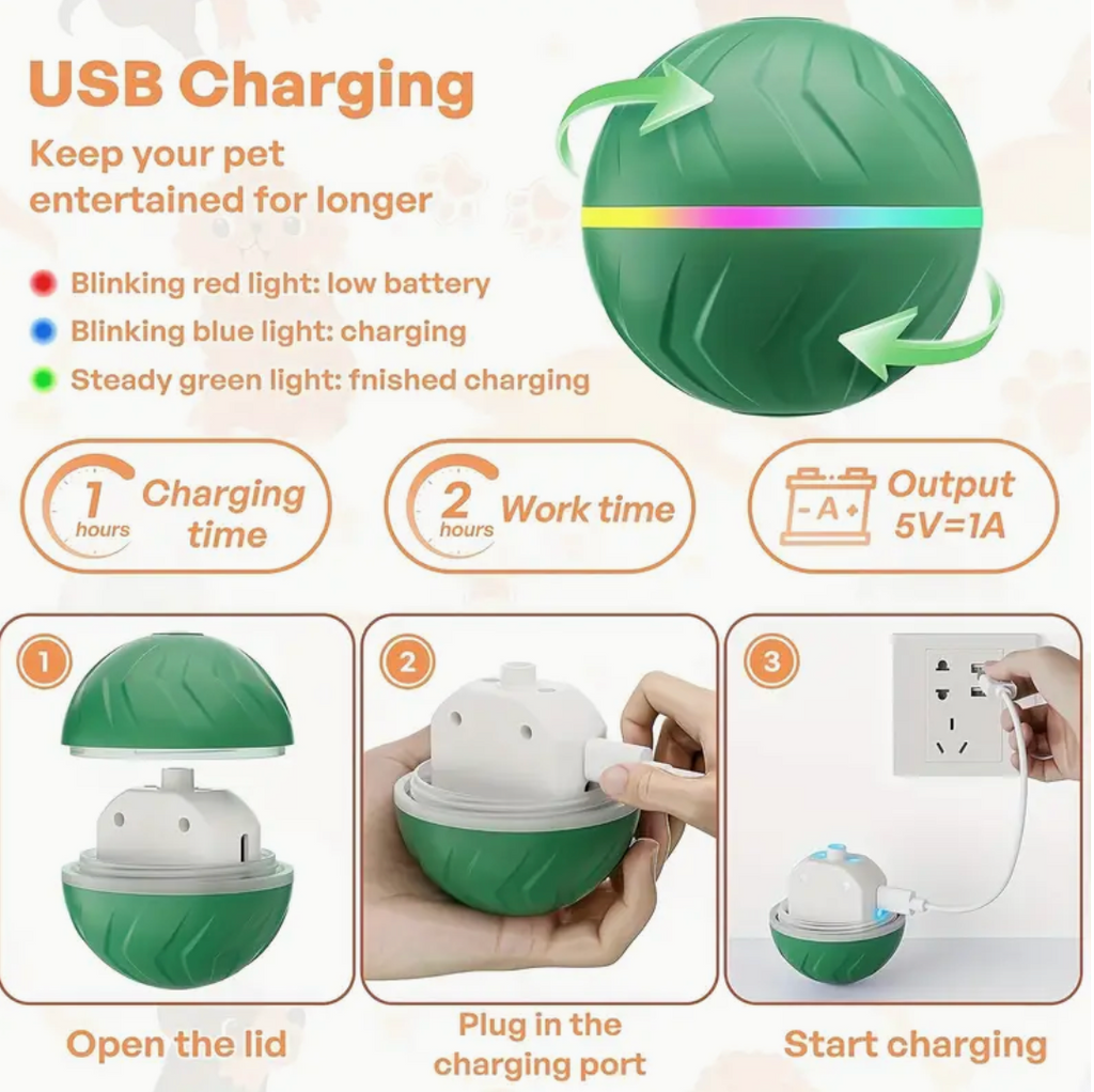 Upgraded Large Size Dog/Cat Jumping Ball