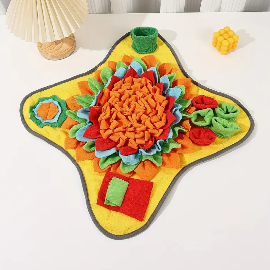 Interactive Pet Snuffle Mat for Dogs – Foraging, Slow Feeding & Stress Relief Toy