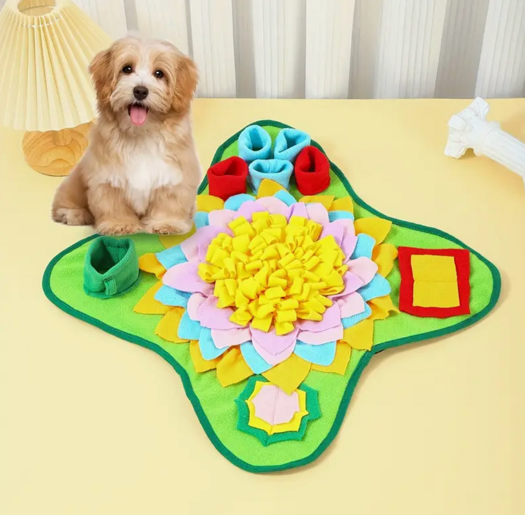 Interactive Pet Snuffle Mat for Dogs – Foraging, Slow Feeding & Stress Relief Toy