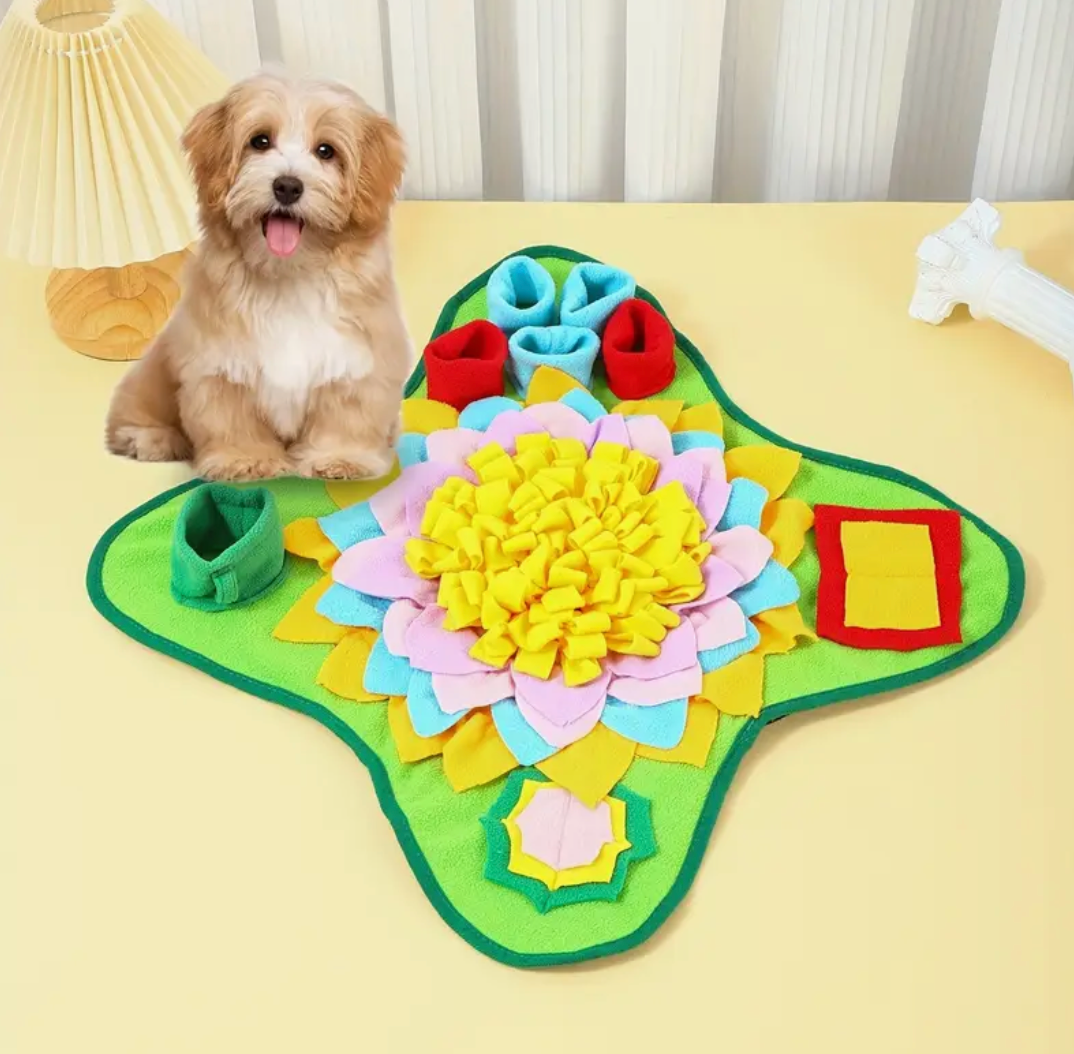 Interactive Pet Snuffle Mat for Dogs – Foraging, Slow Feeding & Stress Relief Toy