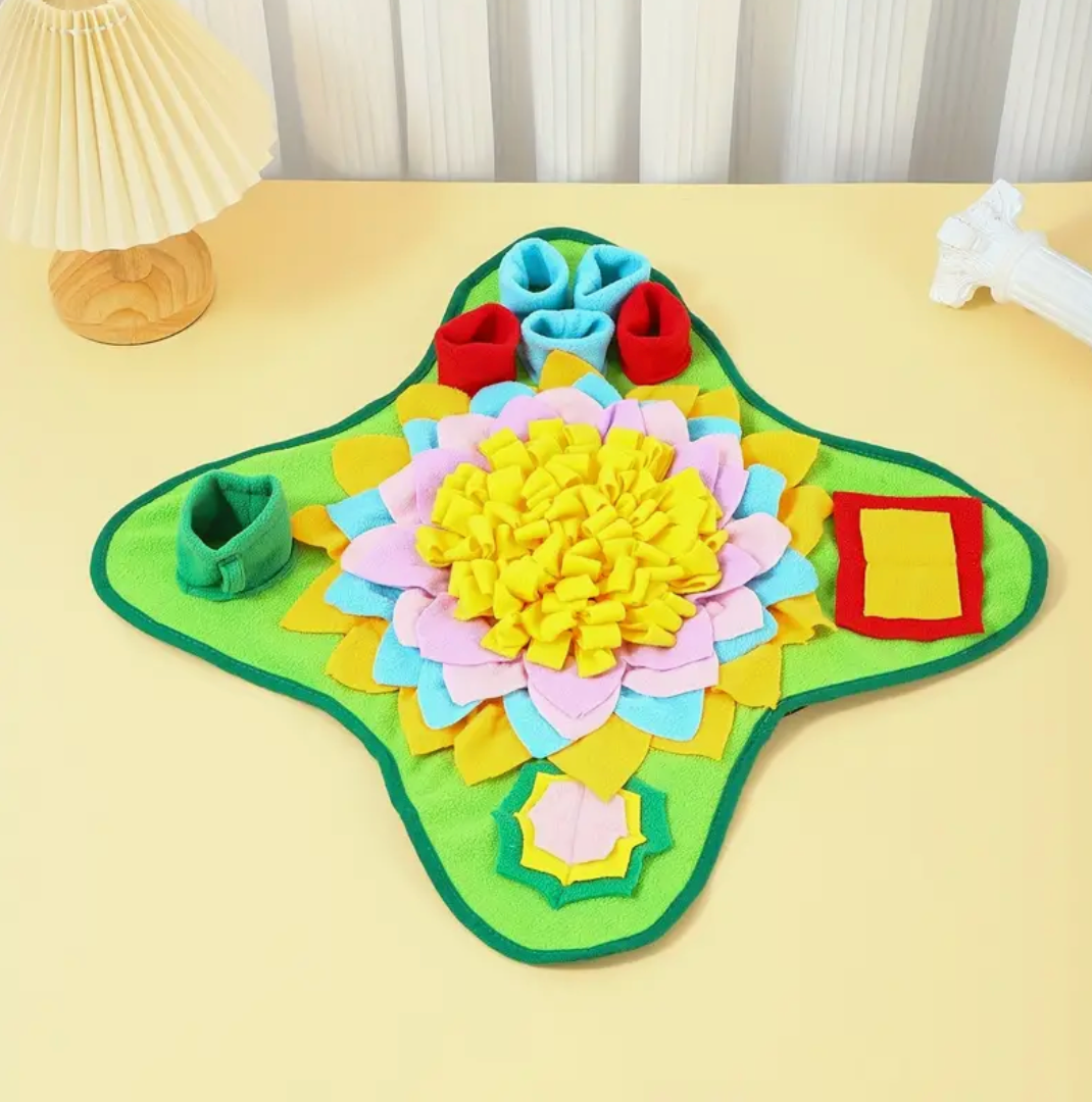 Interactive Pet Snuffle Mat for Dogs – Foraging, Slow Feeding & Stress Relief Toy