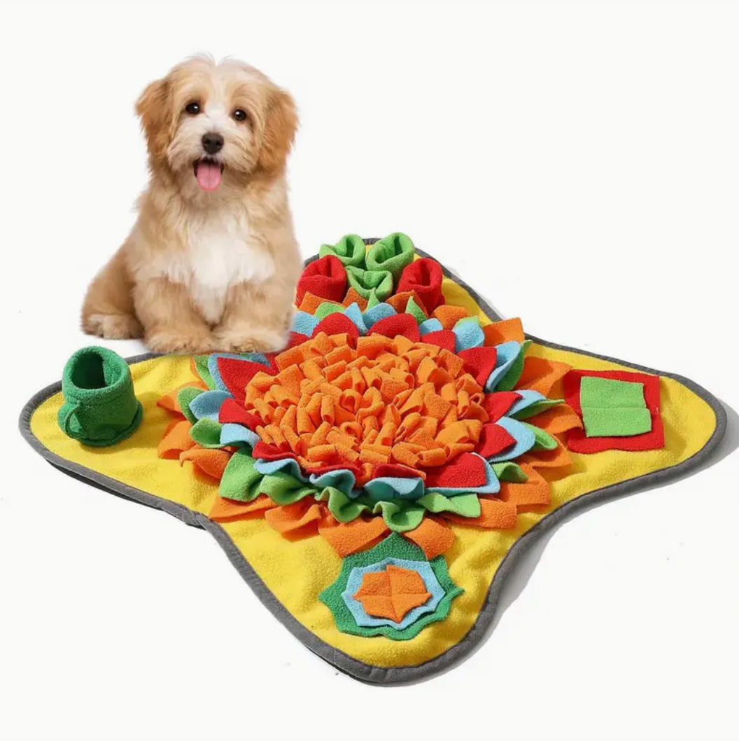 Interactive Pet Snuffle Mat for Dogs – Foraging, Slow Feeding & Stress Relief Toy
