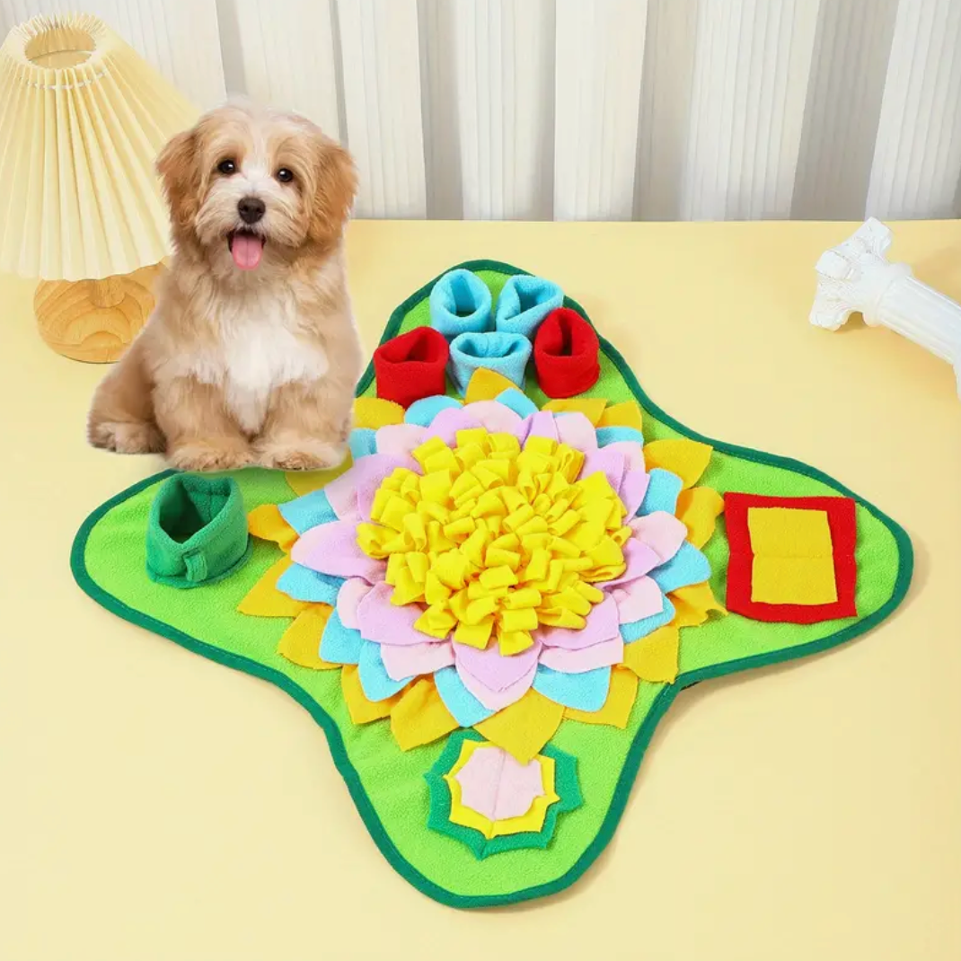 Interactive Pet Snuffle Mat for Dogs – Foraging, Slow Feeding & Stress Relief Toy