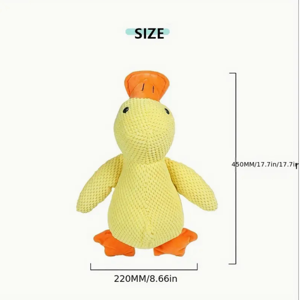 Large Dog Chew Toy With Interactive Squeaker