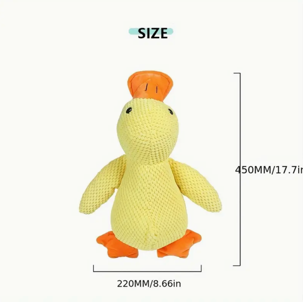 Large Dog Chew Toy With Interactive Squeaker
