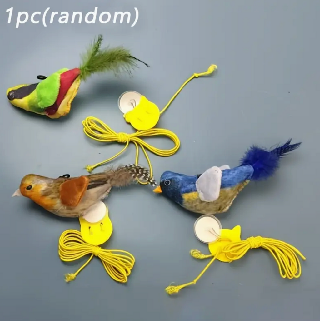 Interactive Simulated Bird Cat Toy (1pc)