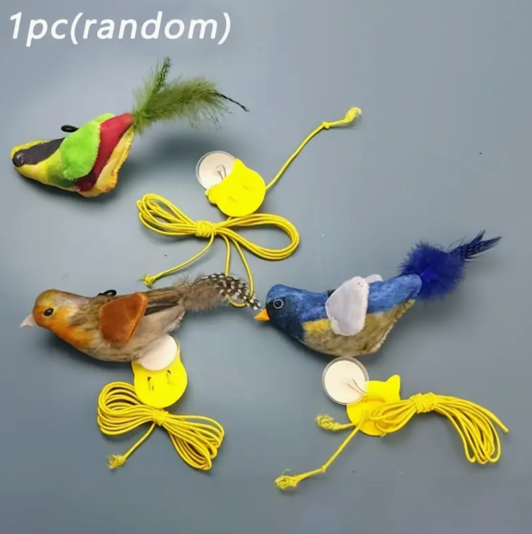 Interactive Simulated Bird Cat Toy (1pc)