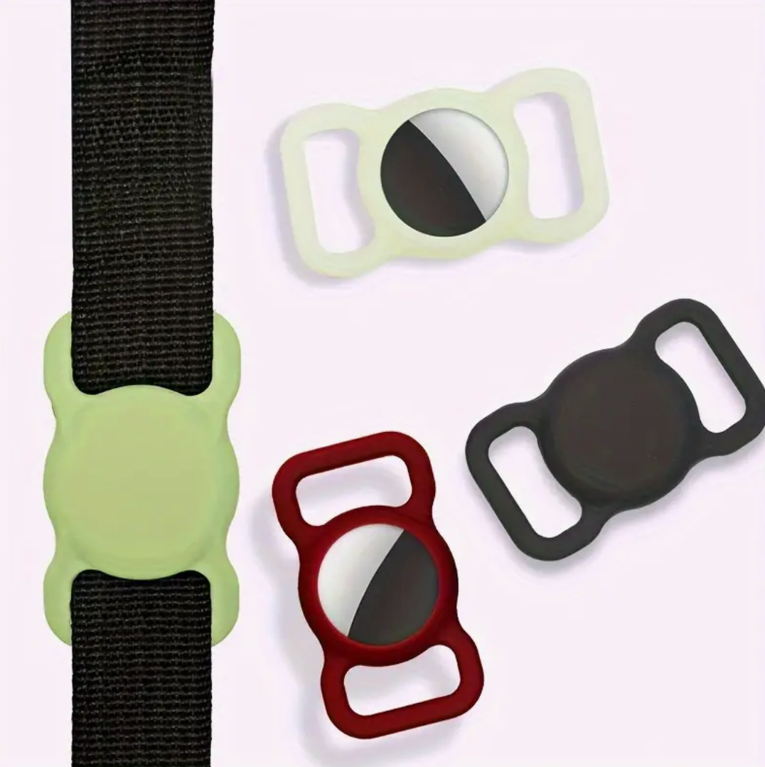 Tracker Protective Case for AirTag – Durable Dog/cat Collar Holder for Secure Pet Tracking with AirTag