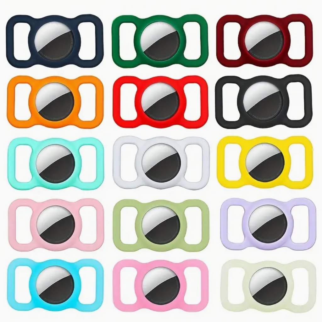 Tracker Protective Case for AirTag – Durable Dog/cat Collar Holder for Secure Pet Tracking with AirTag