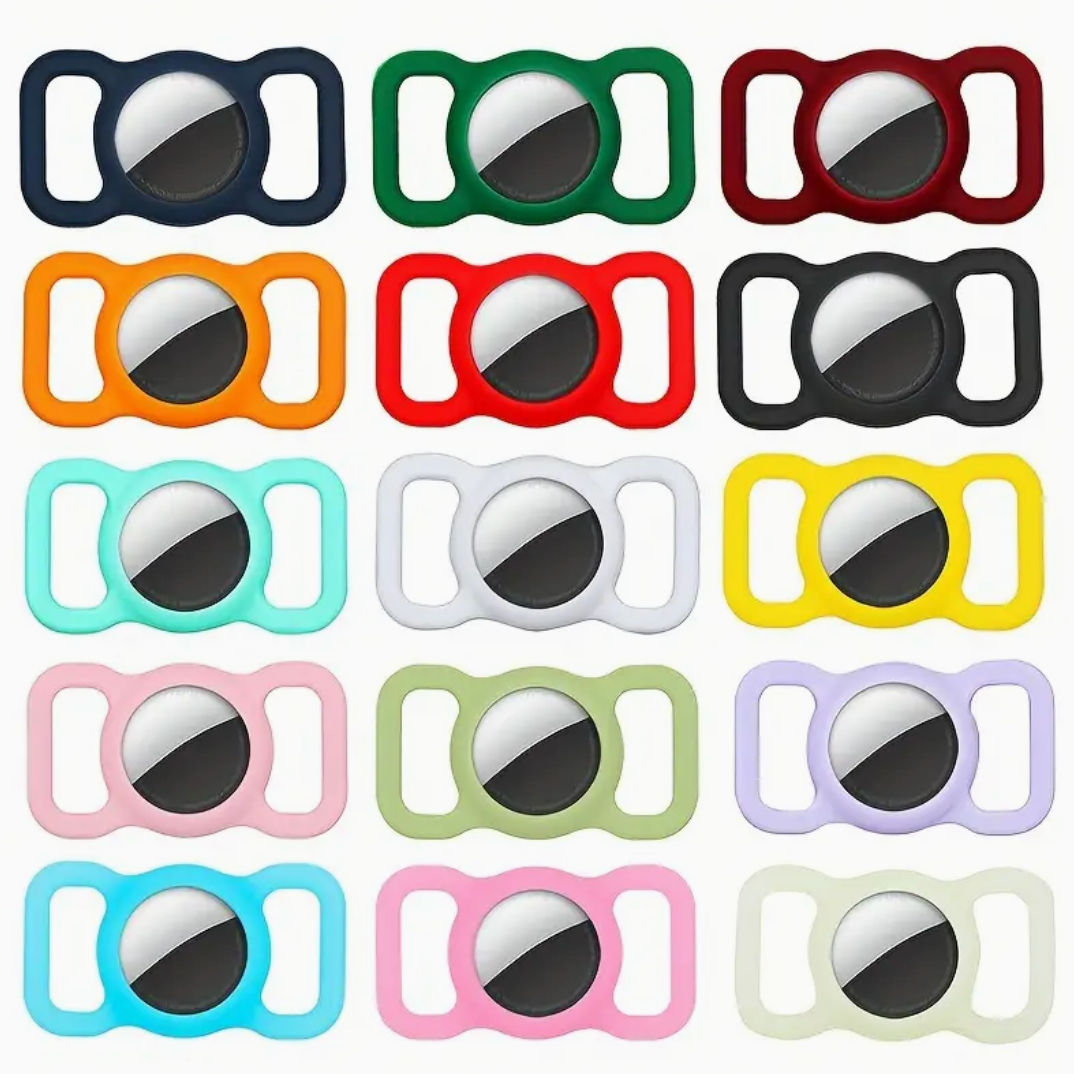Tracker Protective Case for AirTag – Durable Dog/cat Collar Holder for Secure Pet Tracking with AirTag