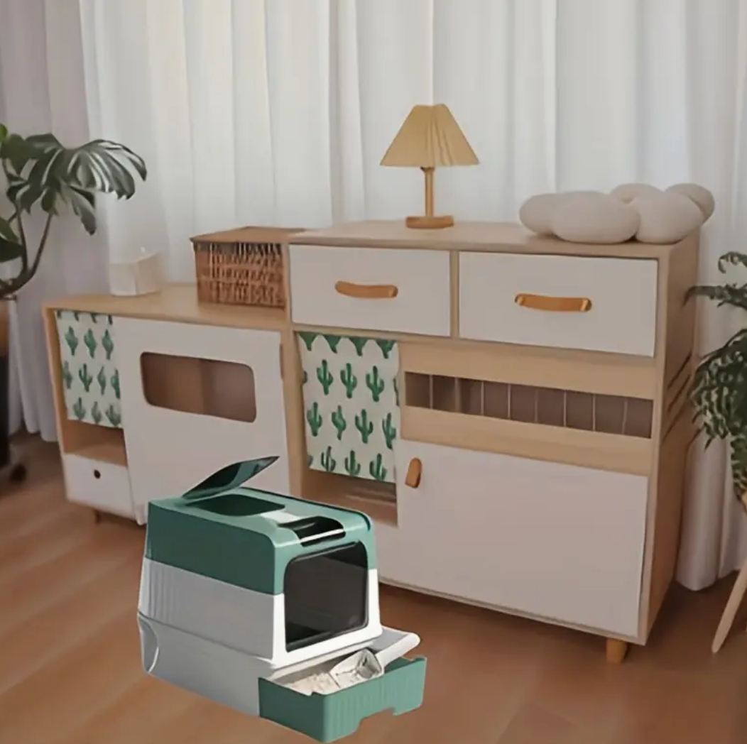 Large Automatic Self-Cleaning Cat Litter Box – Odor-Control, Easy-Clean Drawer & Space-Saving Design for Indoor Cats