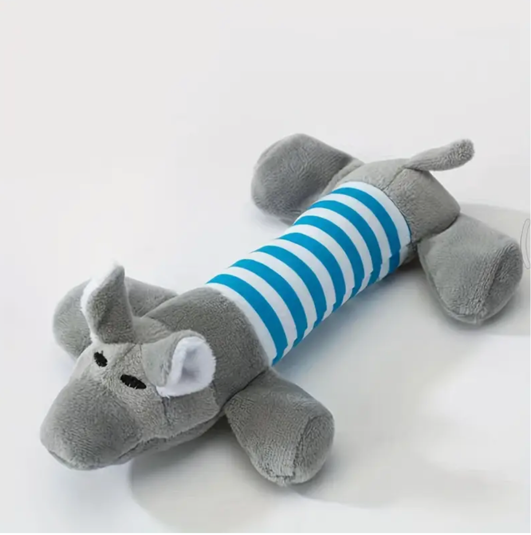 Durable Squeaky Dog Chew Toy – Interactive Design for Aggressive Chewers
