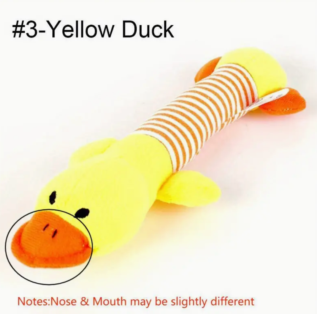 Durable Squeaky Dog Chew Toy – Interactive Design for Aggressive Chewers
