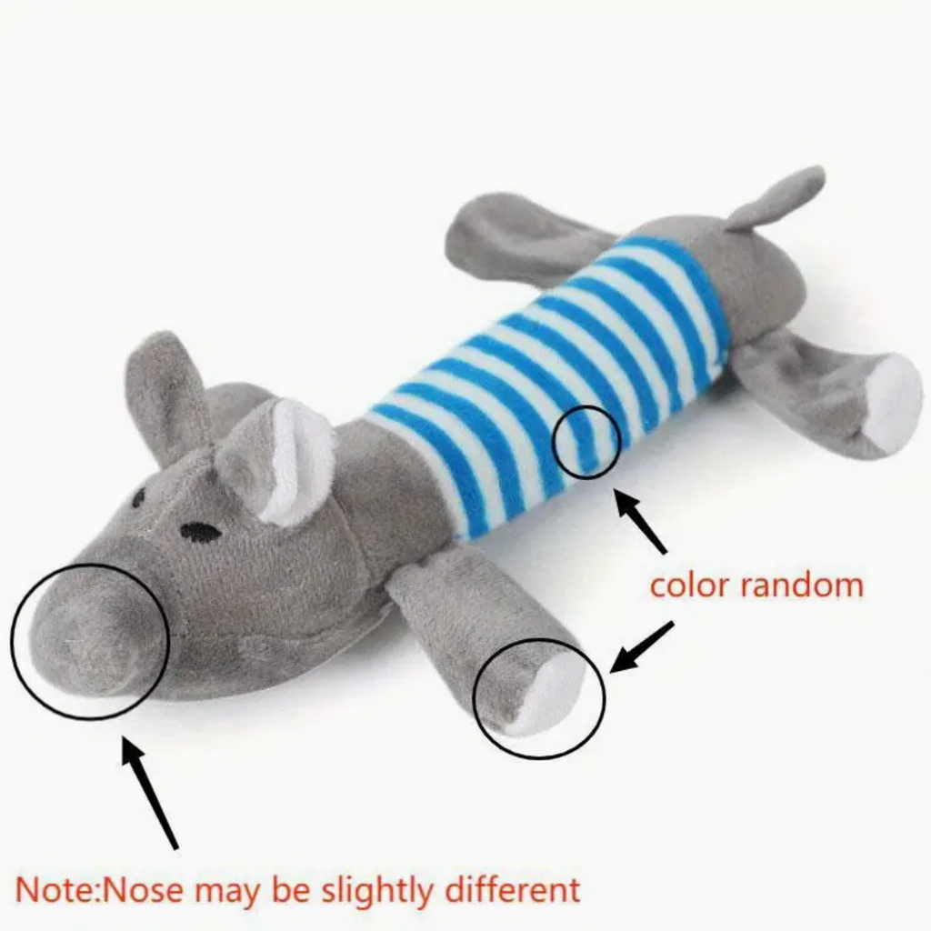 Durable Squeaky Dog Chew Toy – Interactive Design for Aggressive Chewers