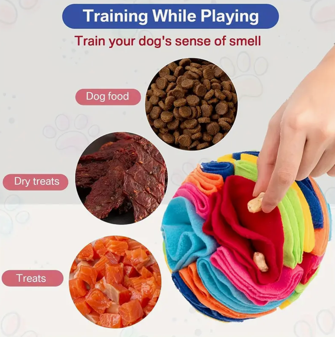 Interactive Snuffle Ball for Dogs – Foraging & Sniffing Toy for ALL Breeds