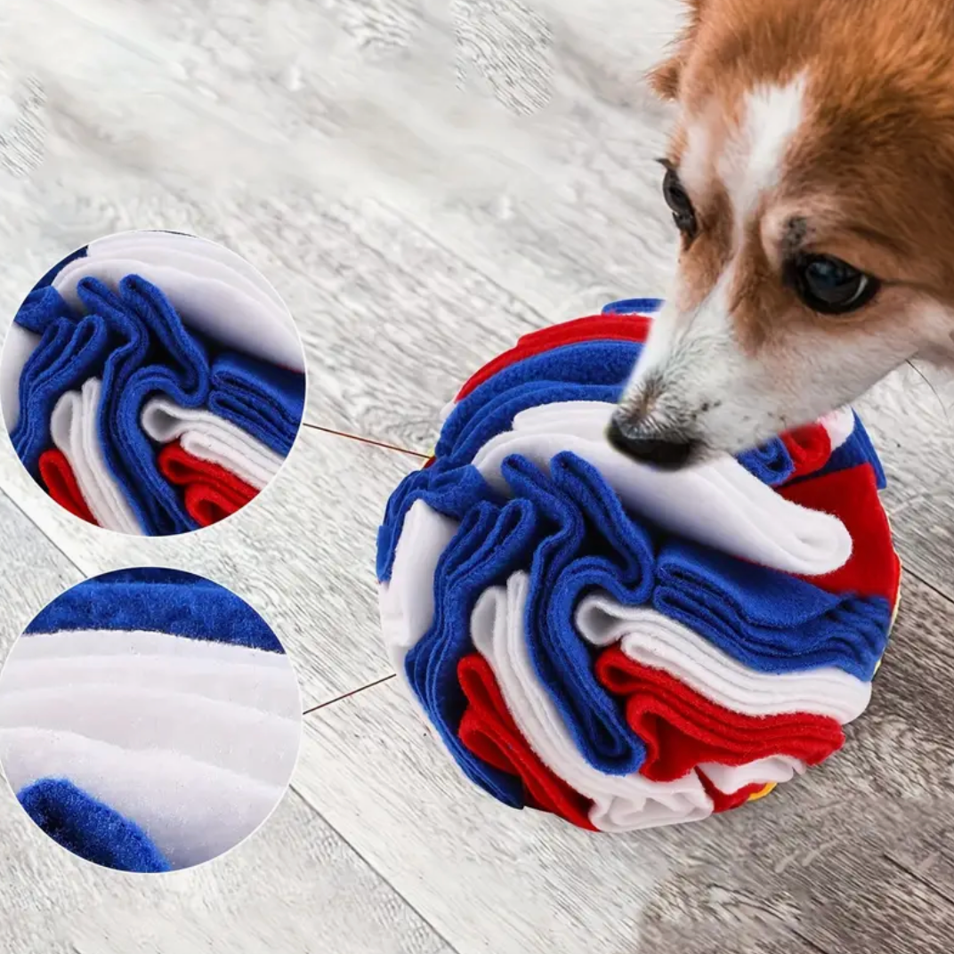 Interactive Snuffle Ball for Dogs – Foraging & Sniffing Toy for ALL Breeds