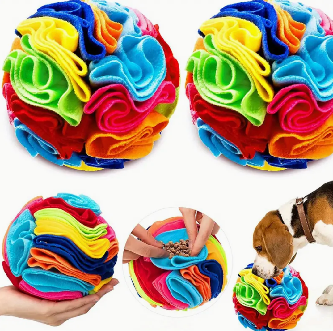 Interactive Snuffle Ball for Dogs – Foraging & Sniffing Toy for ALL Breeds