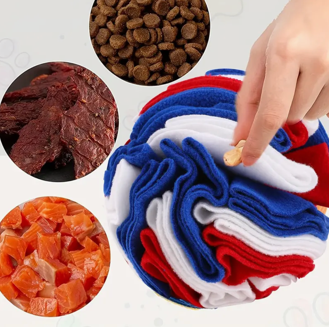Interactive Snuffle Ball for Dogs – Foraging & Sniffing Toy for ALL Breeds
