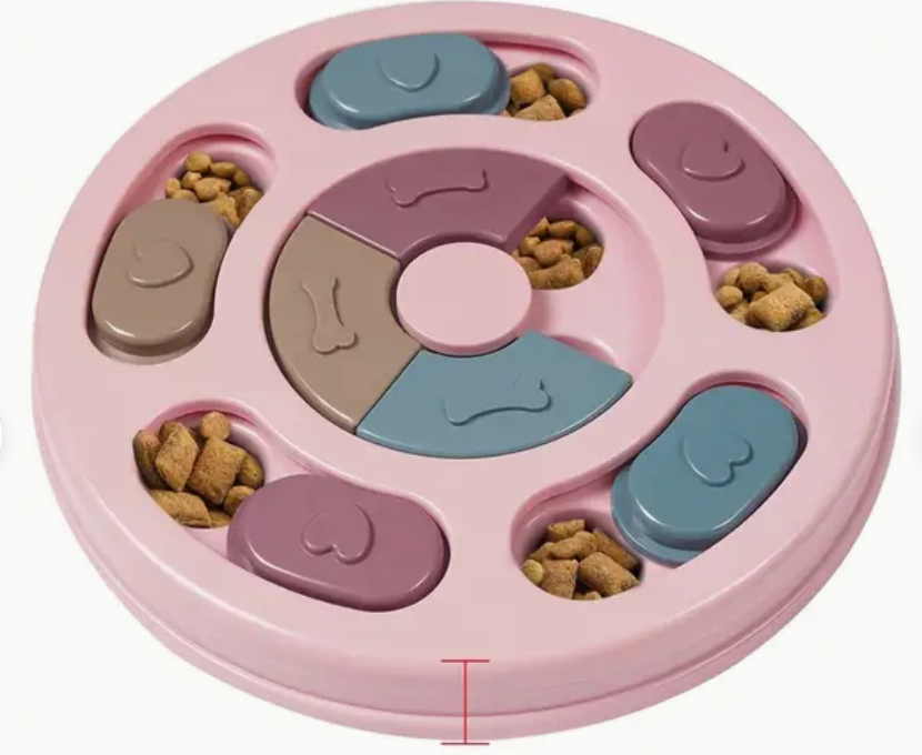 Interactive Puzzle Feeding Toy for Dogs – Slow Feeder & Mental Stimulation Game