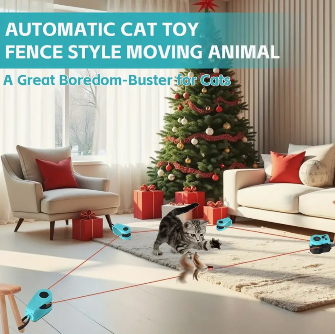 Interactive Cat Toy Wheel Exerciser – Adjustable Speed Treadmill for Indoor Cats