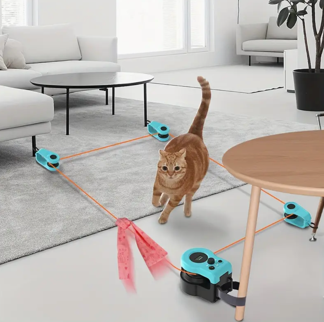 Interactive Cat Toy Wheel Exerciser – Adjustable Speed Treadmill for Indoor Cats