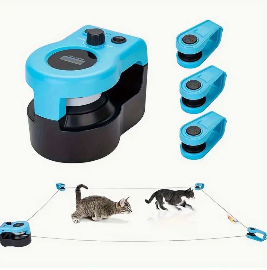 Interactive Cat Toy Wheel Exerciser – Adjustable Speed Treadmill for Indoor Cats