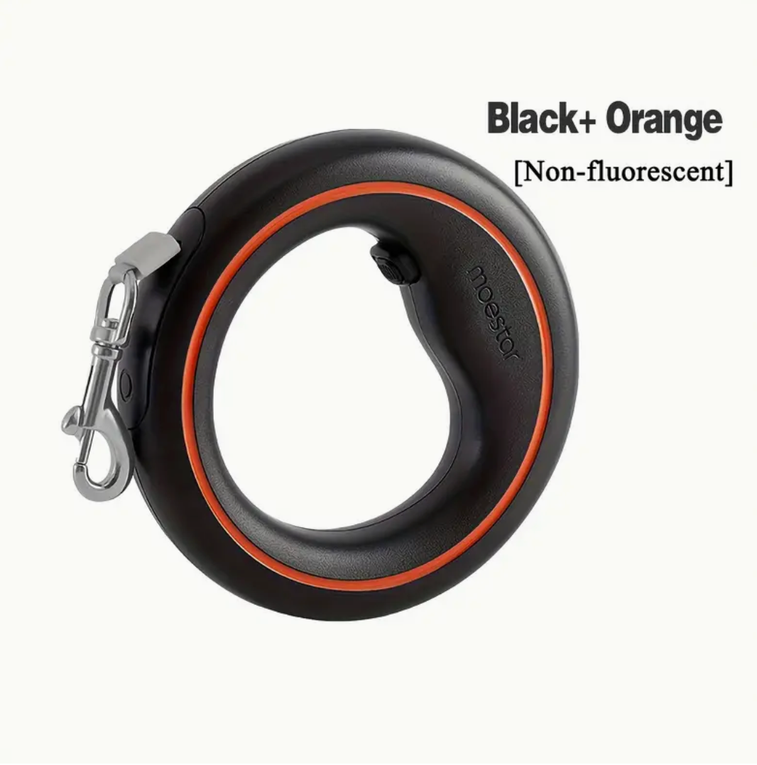 Deluxe Telescopic Dog Leash – Adjustable, Wearable Design for Medium & Large Breeds