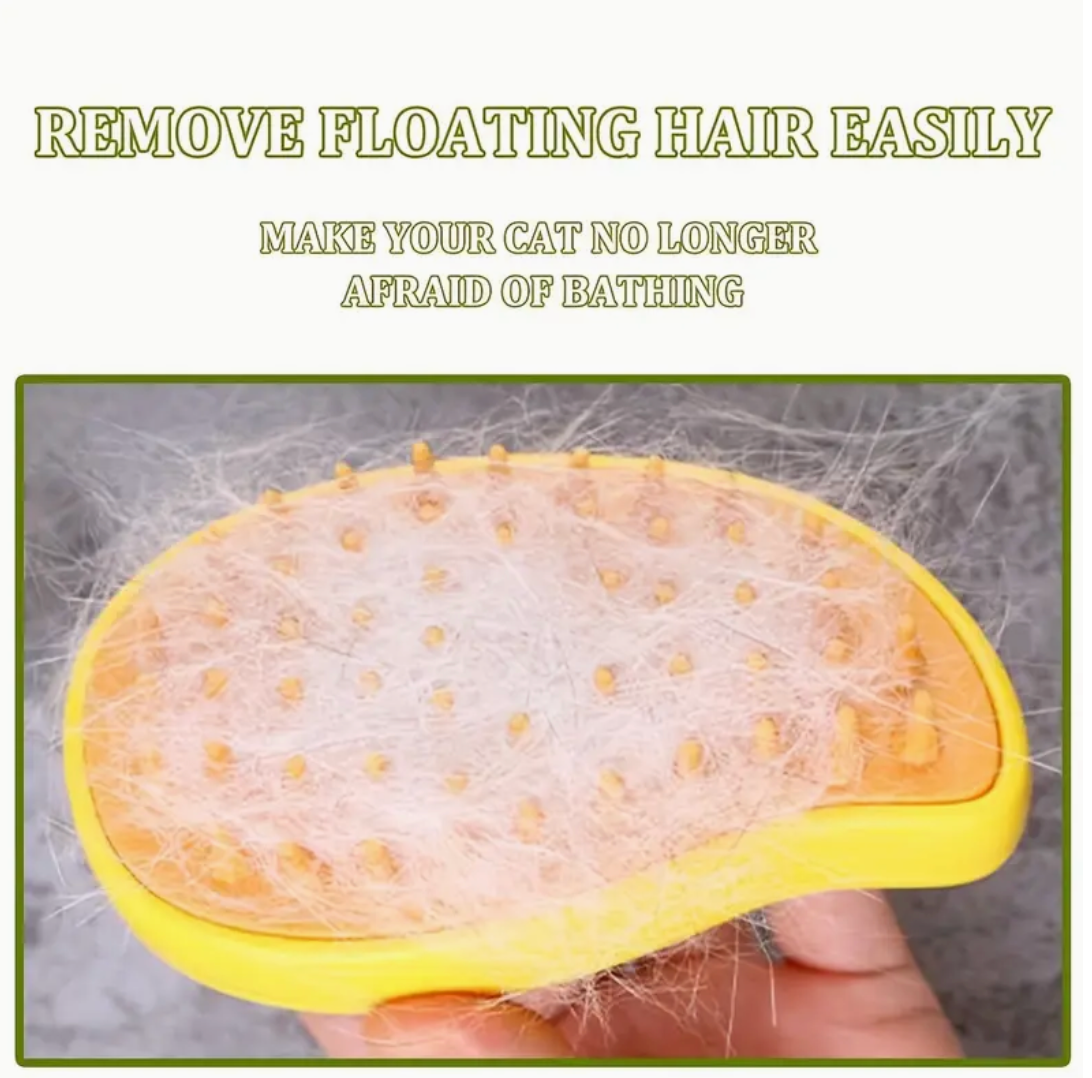 Electric Pet Grooming & Massage Comb – Hair Removal, Detangling & Massage Brush for Cats & Dogs