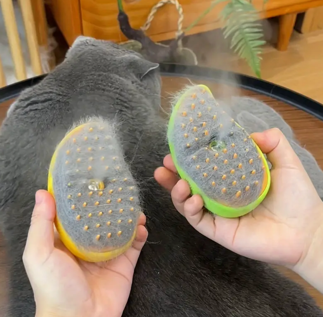 Electric Pet Grooming & Massage Comb – Hair Removal, Detangling & Massage Brush for Cats & Dogs