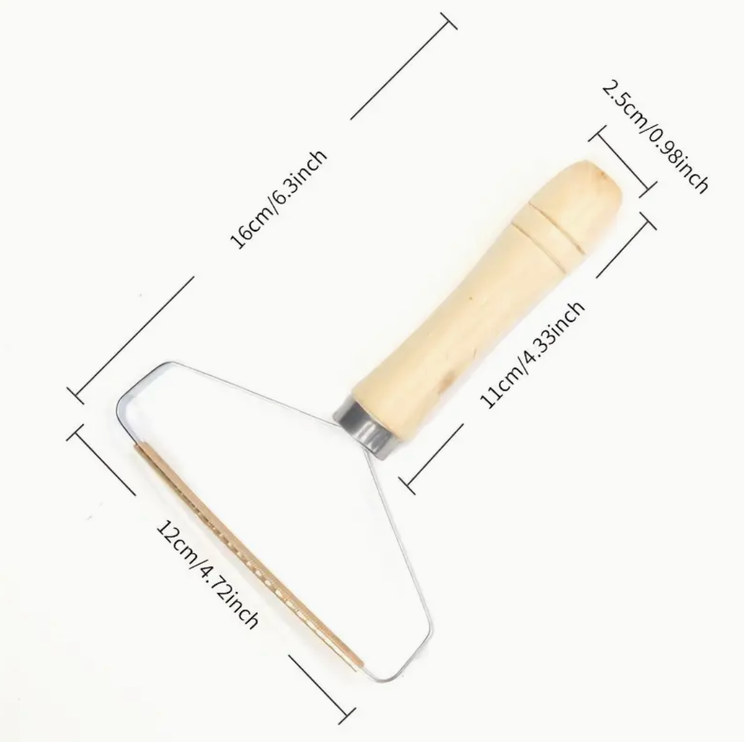 Pet Hair Remover Brush – Gentle Fur Shaving & Grooming Tool for Cats & Dogs