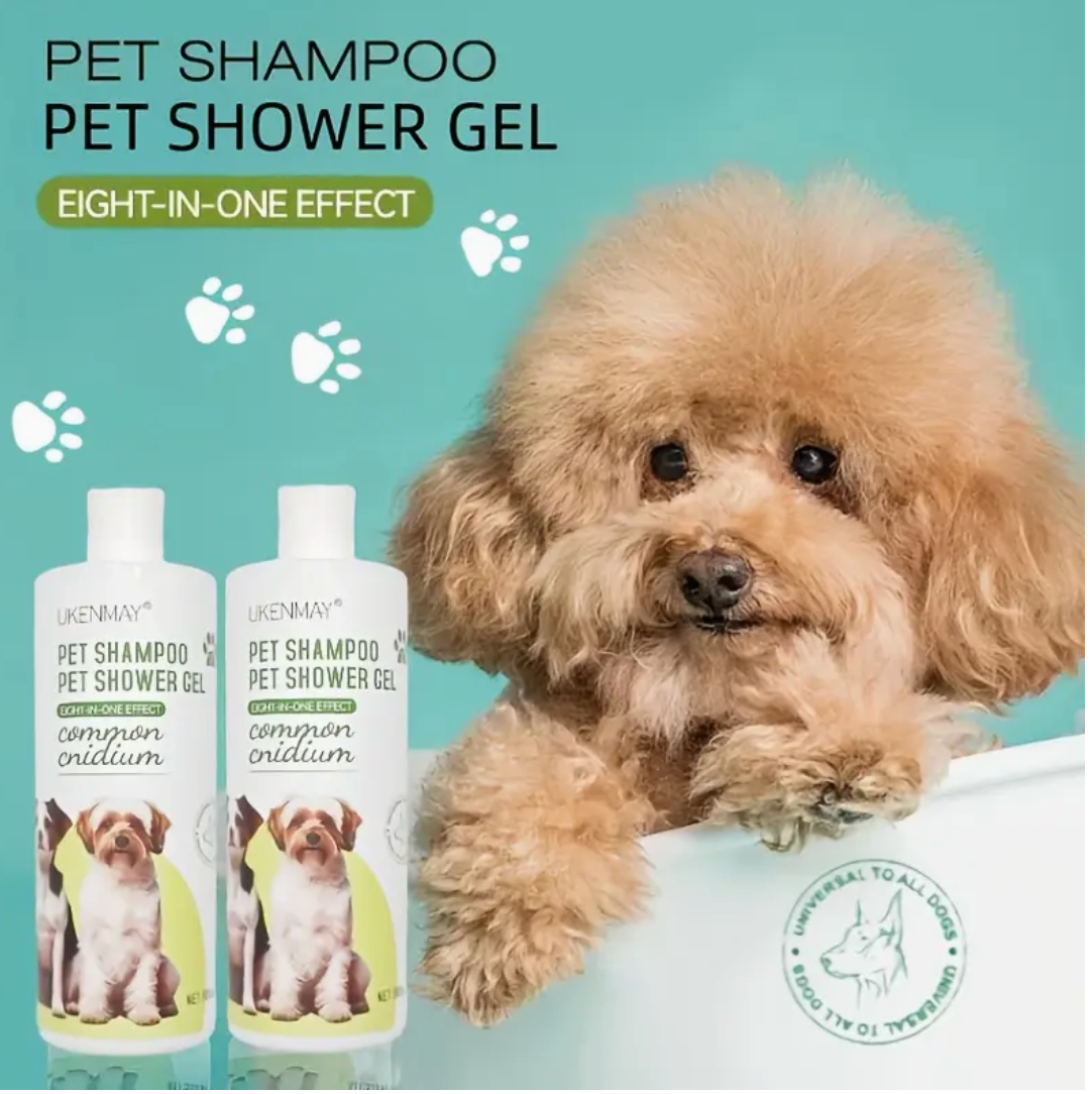 Natural Lice & Flea Repellent Pet Shampoo – Deep Cleansing, Nourishing & Soothing Formula for Cats & Dogs
