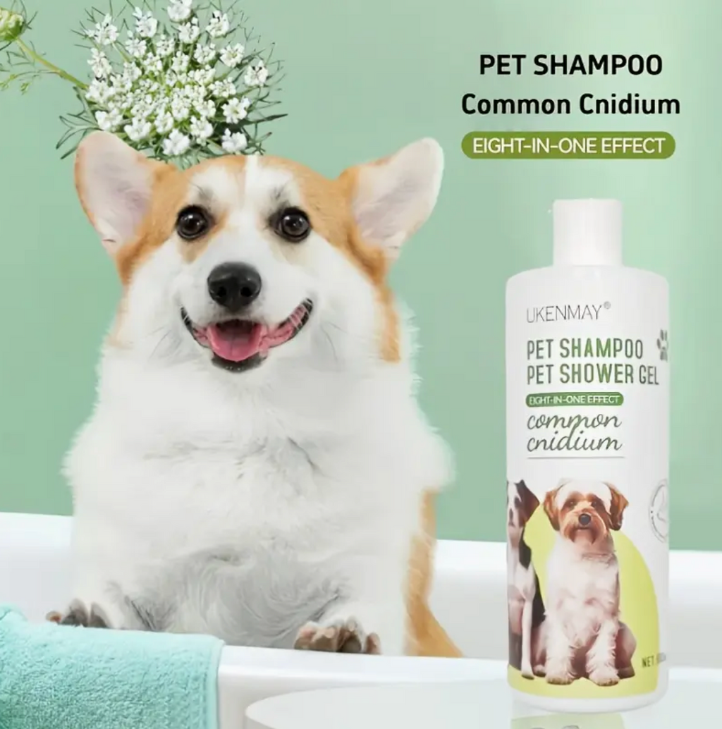 Natural Lice & Flea Repellent Pet Shampoo – Deep Cleansing, Nourishing & Soothing Formula for Cats & Dogs