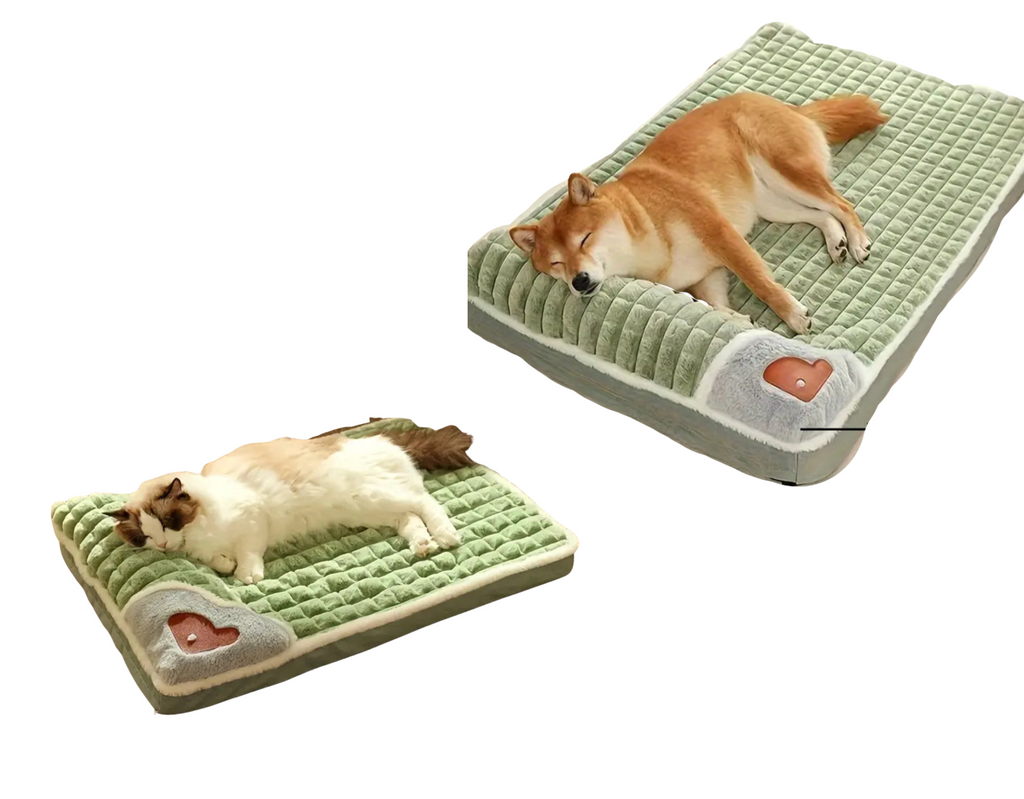 Four Seasons Universal Dog Mat – Removable & Washable Sleeping Pad with Soft Spine Support (S-3XL)