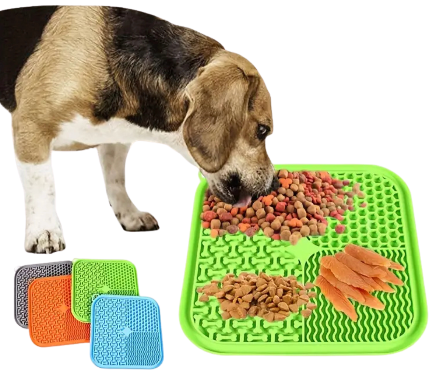 3pcs Pet Slow Feeder Lick Pads – Suction Cup Dog Licking & Treat Pads (Random Colors)