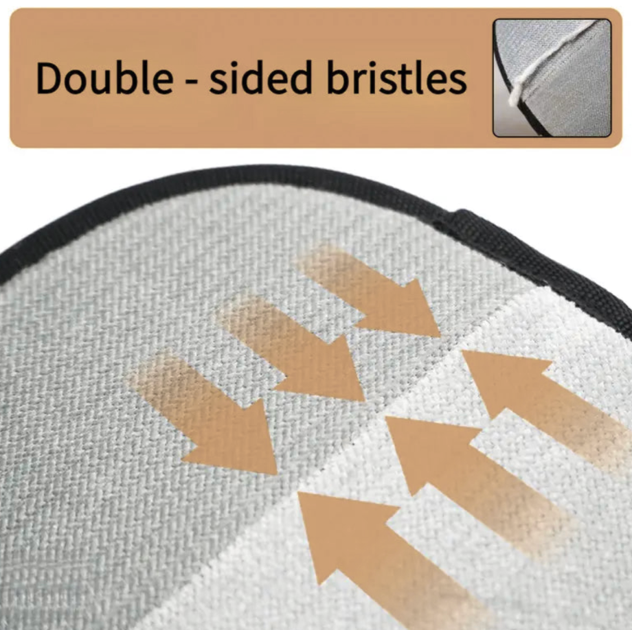 Dual-Directional All-Purpose Fabric Hair Remover Glove & Lint Removal Glove – Dual-Textured Bottom Surface