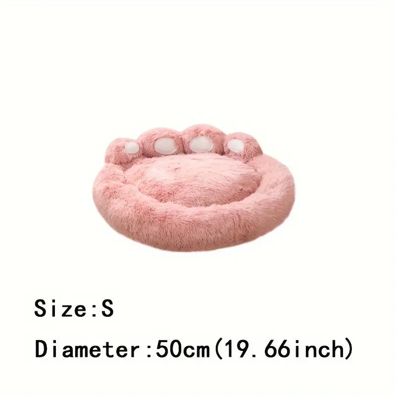 Soft Long Plush Cat & Dog Bed – Warm Winter Kennel Mat & Cozy Sleeping Sofa for Pets (S-3XL)