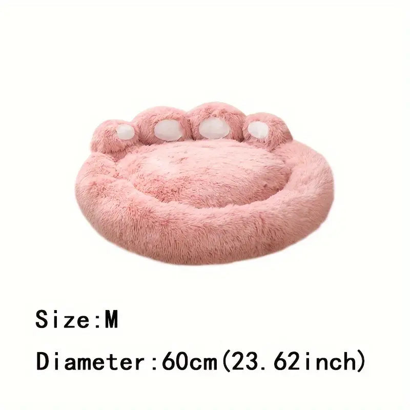 Soft Long Plush Cat & Dog Bed – Warm Winter Kennel Mat & Cozy Sleeping Sofa for Pets (S-3XL)