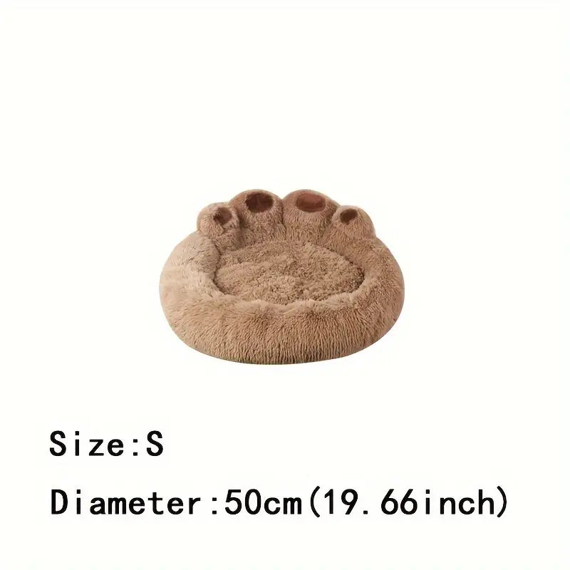 Soft Long Plush Cat & Dog Bed – Warm Winter Kennel Mat & Cozy Sleeping Sofa for Pets (S-3XL)