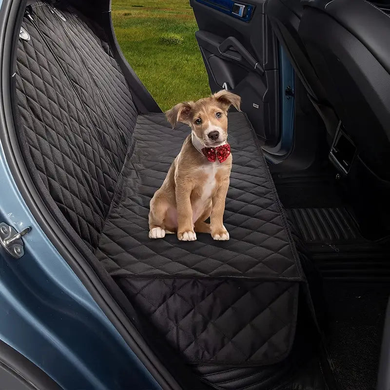 Dog Car Seat Cover – Non-Slip Backseat Protector for Dogs, Universal Fit for Cars, Trucks & SUVs