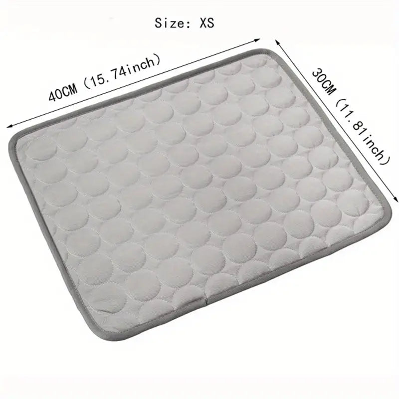 BEIYU PET Cooling Mat for Dogs & Cats – Breathable Washable Summer Comfort Pad (XS - XXL)