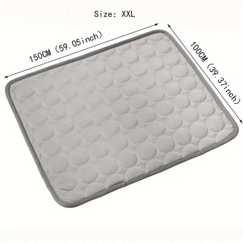 BEIYU PET Cooling Mat for Dogs & Cats – Breathable Washable Summer Comfort Pad (XS - XXL)