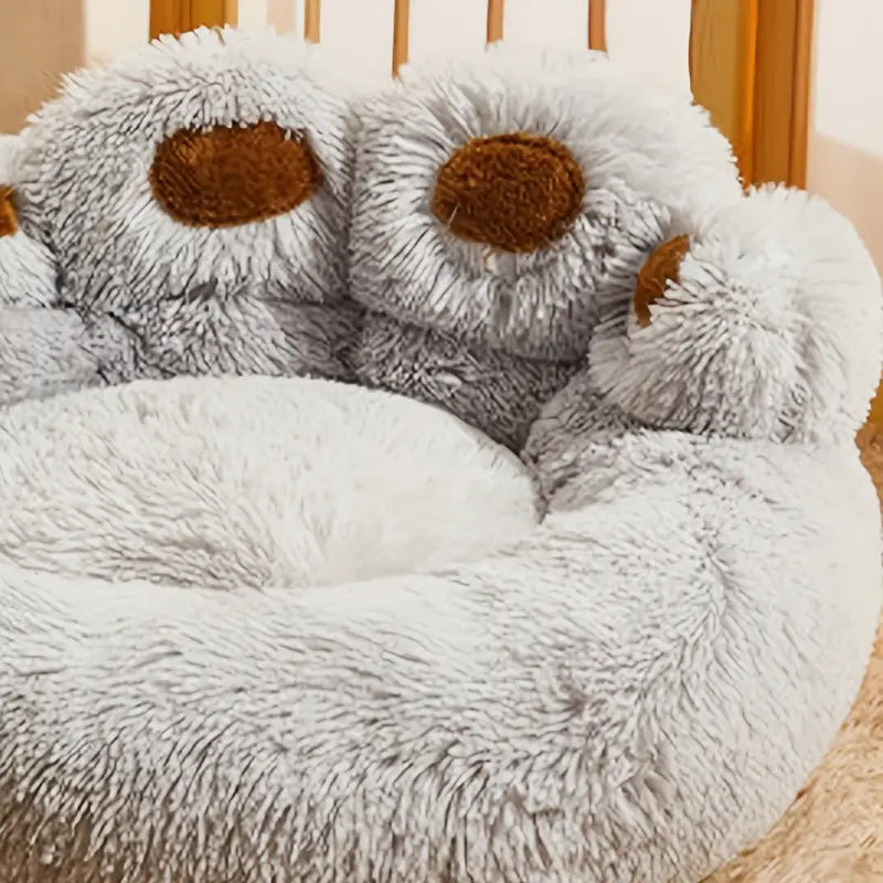 Soft Long Plush Cat & Dog Bed – Warm Winter Kennel Mat & Cozy Sleeping Sofa for Pets (S-3XL)