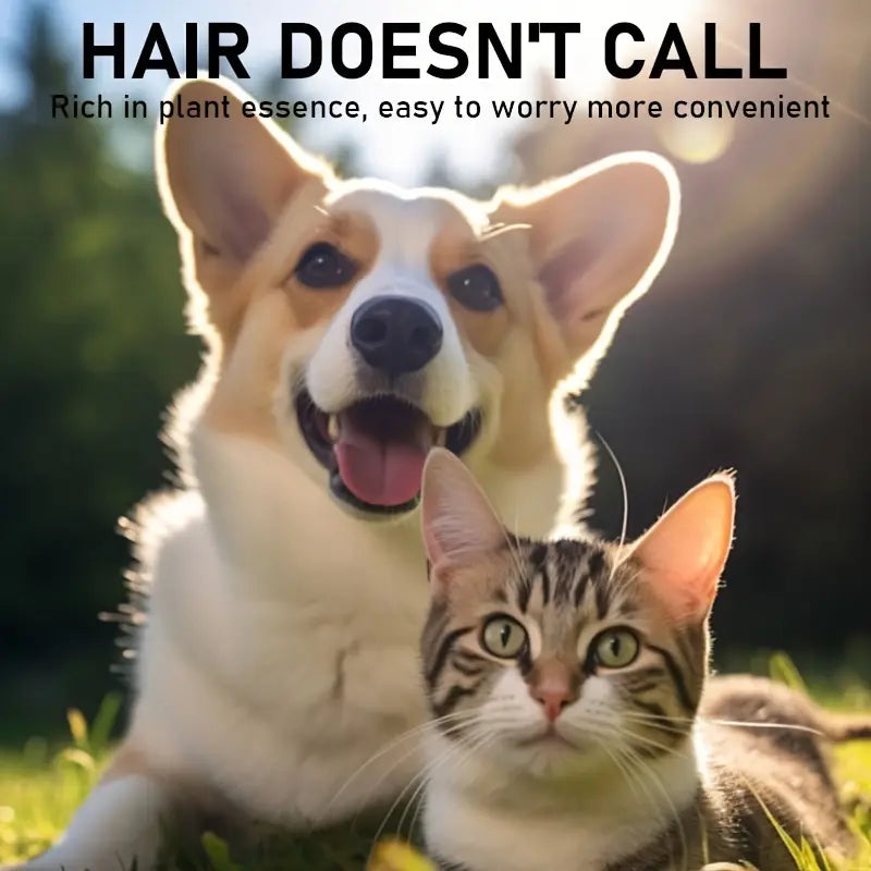 Enhanced 100ml 5-in-1 Pet Shampoo – Plant-Based, Tear-Free Formula for Dogs & Cats