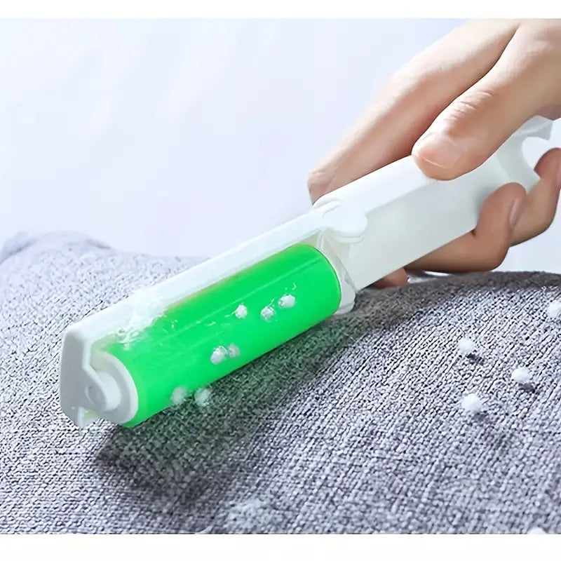 Foldable Hair Remover Sticker – Washable & Unscented for Clothes, Carpet, Bedding & Body