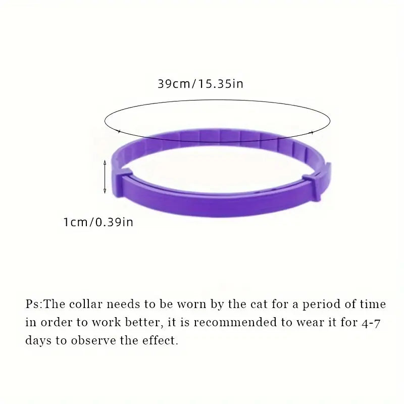 60-Day Pheromone Pet Calming Collar – Natural Stress Relief for Cats & Dogs During Loud Noises